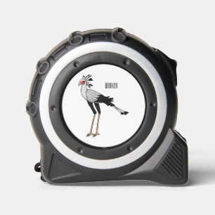 Secretary bird cartoon illustration 1