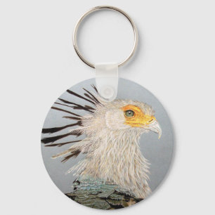 Secretary Bird Key Ring