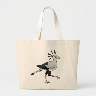 Secretary Bird Large Tote Bag