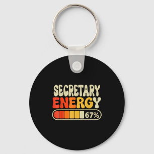 Secretary Energy 67 Percent Funny Job Title Humor Key Ring