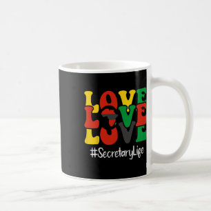 Secretary Love African American Women Black Histor Coffee Mug