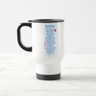 Secretary  Thank You Travel Mug