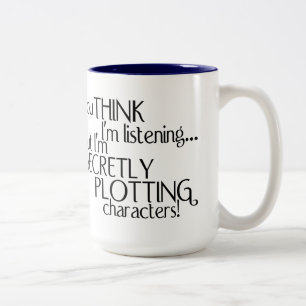 Secretly Plotting Coffee Mug
