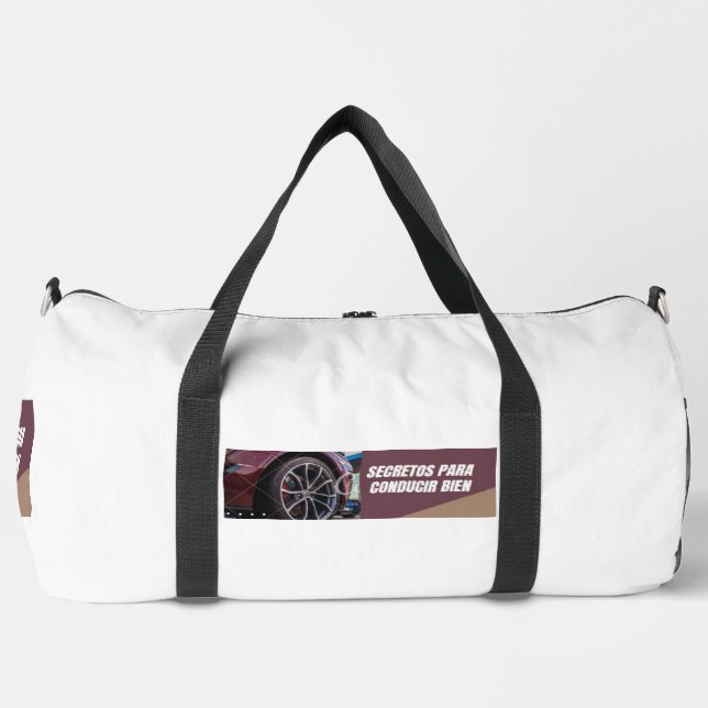Secretos para conducir bien duffle bag (Front)