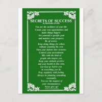 SECRETS OF SUCCESS By BERNARD LEVINE