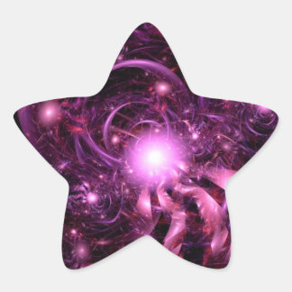 Secrets of the Universe Partially Revealed Star Sticker
