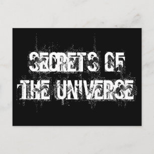Secrets of the Universe Postcard