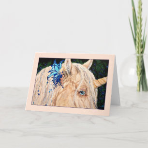 Secrets Unicorn and Fairy Fantasy Greeting card