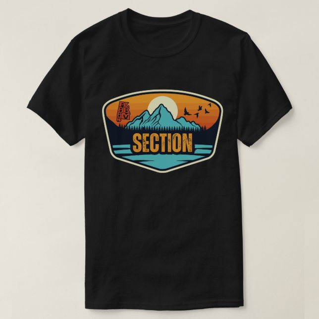 Section, Alabama T-Shirt (Design Front)