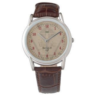 Section D Classic Leather Watch