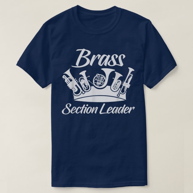 Section Leader Brass Musician Music Lover 2794 T-Shirt (Design Front)