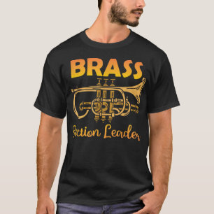 Section Leader Trumpet Music Lead Conductor T-Shirt