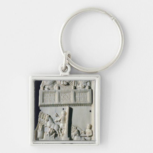 Section of a diptych key ring (Front)