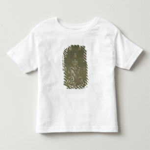 Section of green and gold damask toddler T-Shirt
