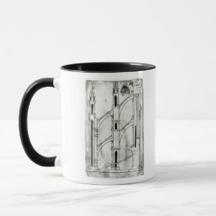 Section of the wall and arch mug