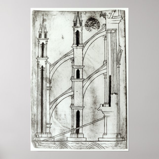 Section of the wall and arch poster (Front)