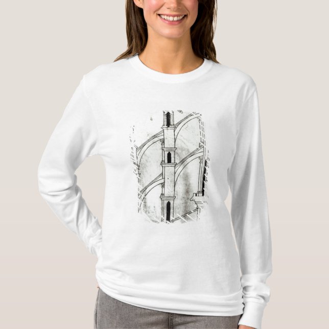 Section of the wall and arch T-Shirt (Front)