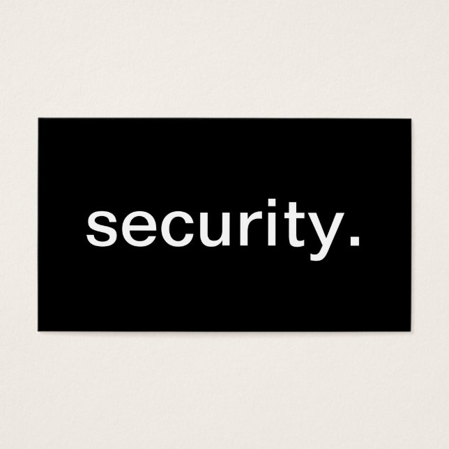 Security (Front)