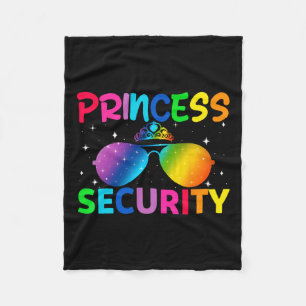 Security Birthday Halloween Party Funny Men Women Fleece Blanket