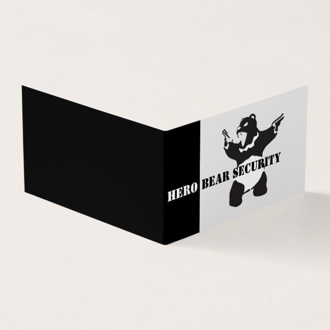 Security Business Card (Outside)