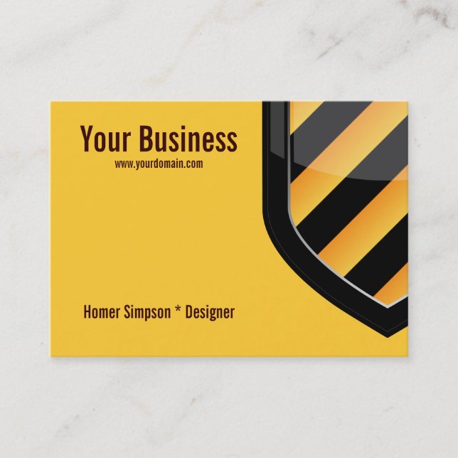 Security Business Card (Front)