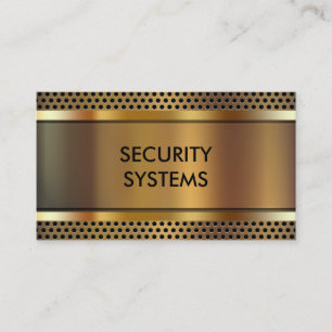 Security Business Cards