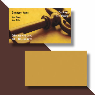 Security Business Cards