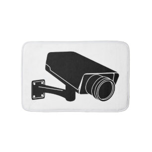Security Camera Bath Mat