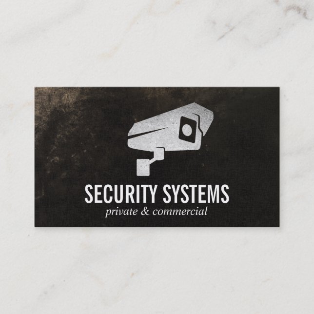 Security Camera Business Card (Front)