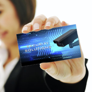 Security Camera Surveillance Business Card