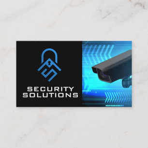 Security Camera Surveillance Protection Business Card