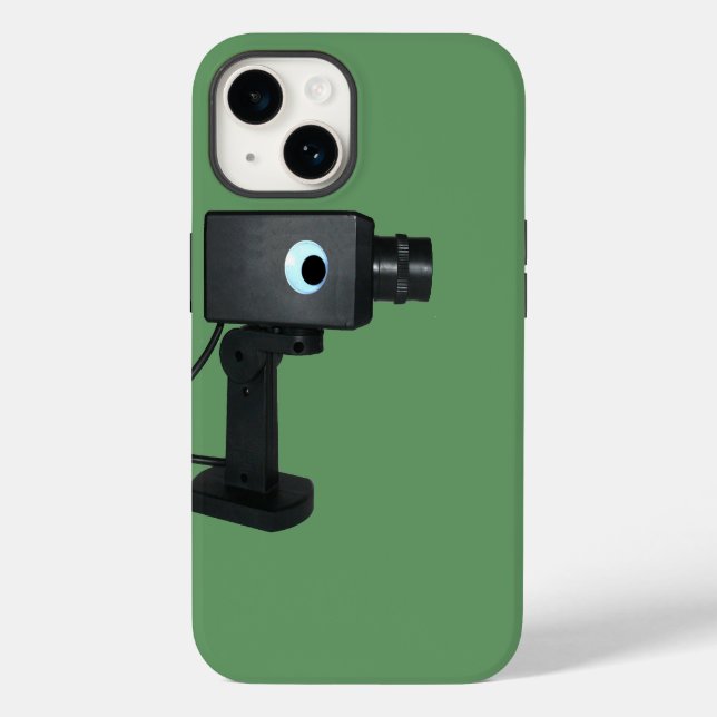 Security Camera with Googly Eye Case-Mate iPhone Case (Back)