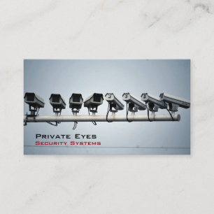 Security Cameras Business Card