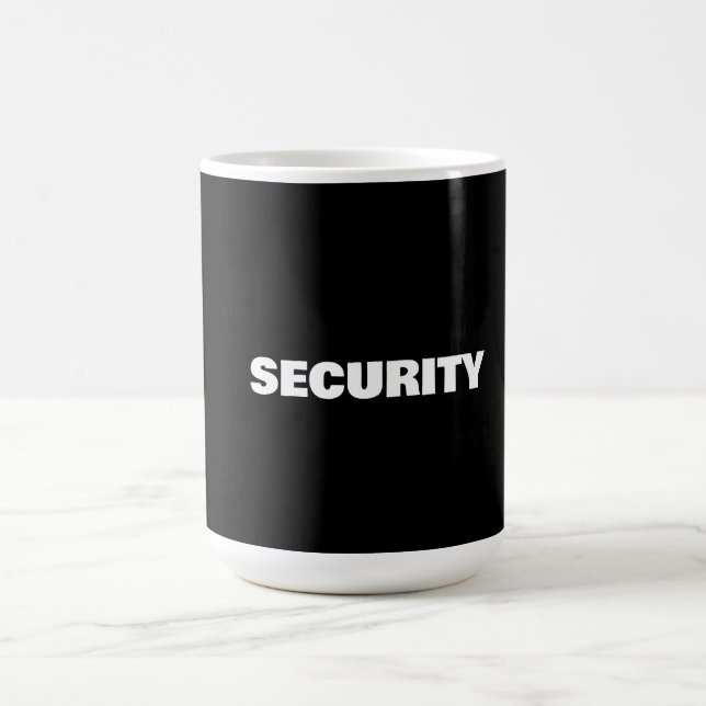 Security Coffee Mug (Center)