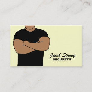 Security Guard Business Cards