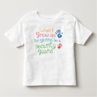 Security Guard (Future) Infant Baby T-Shirt