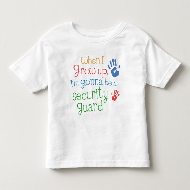 Security Guard (Future) Infant Baby T-Shirt (Front)