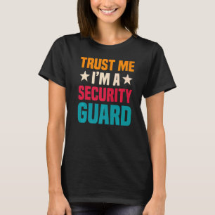 Security Guard Inspector Officer Watchman Custodia T-Shirt