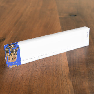 Security Guard Nameplate