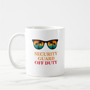 Security Guard Off Duty Coffee Mug