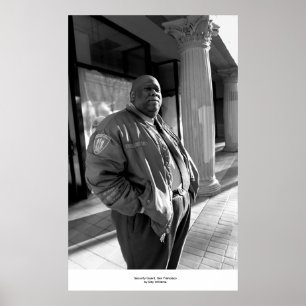 Security Guard, San Francisco Poster