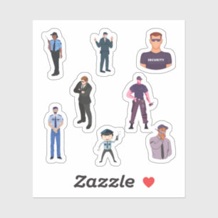 Security Guard Stickers
