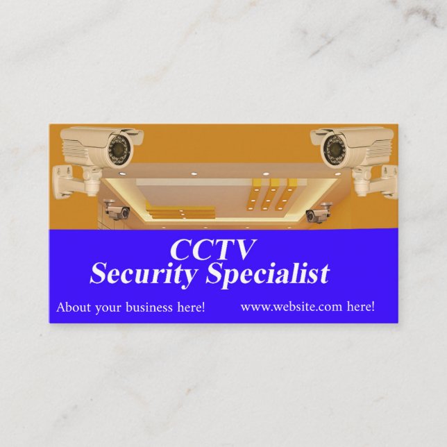 Security image for Business Card (Front)