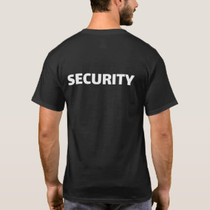 SECURITY - Minimal Streetwear Typography Design T-Shirt