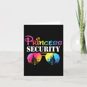 Security Mum Dad Family Birthday Halloween Funny Card