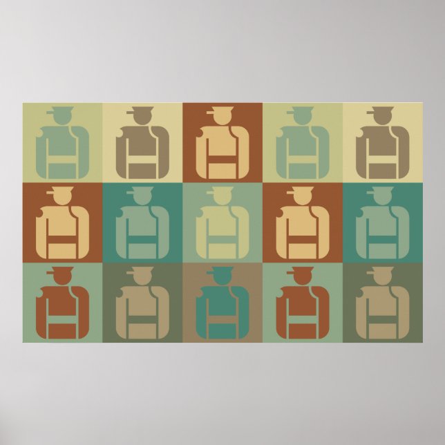 Security Pop Art Poster (Front)