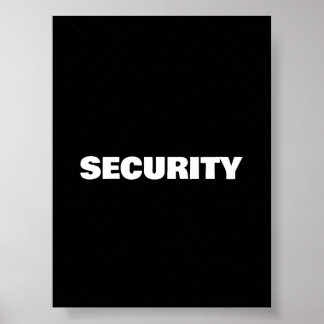 Security Poster