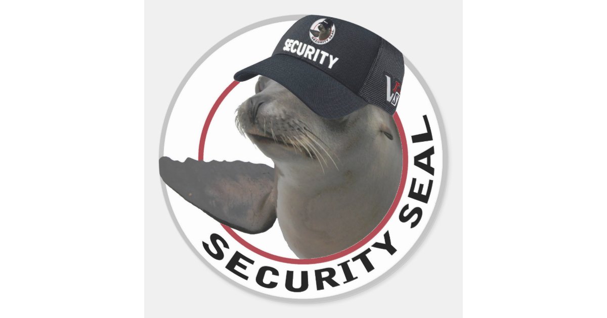 Security seal sticker | Zazzle