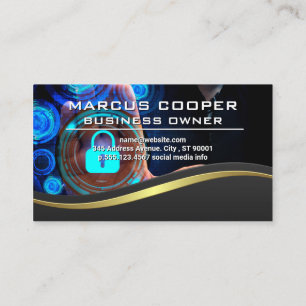 Security Systems Home Safety Business Card