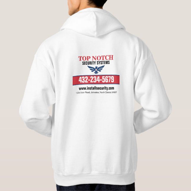 Security Systems Hoodie (Back)